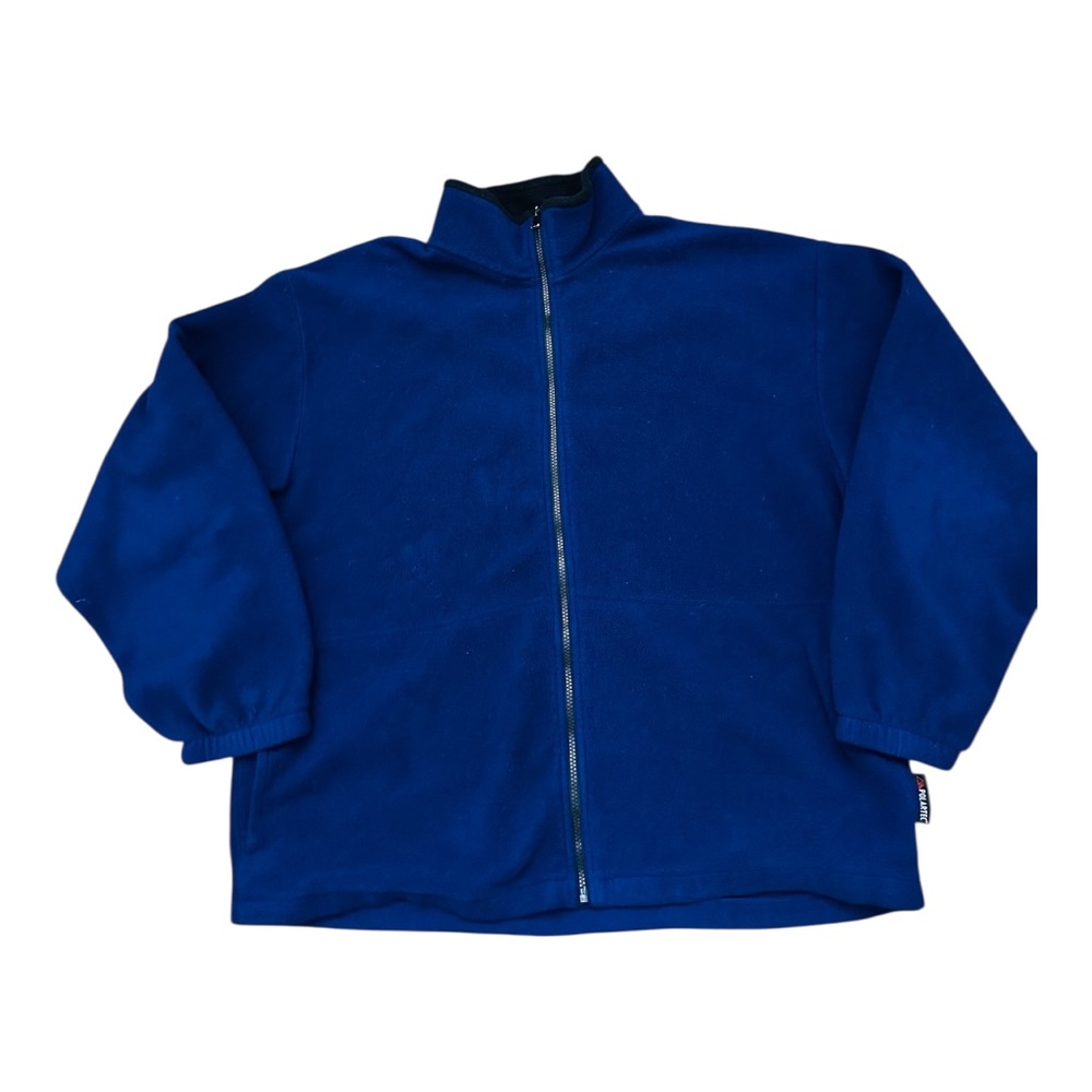 Vintage Campmor Polartec Blue Zip-Up Fleece Jacket. Size: Men’s Large.